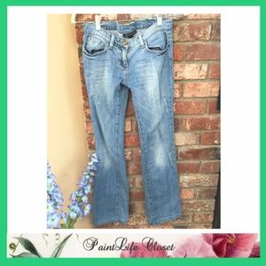 INC Boyfriend Jeans    SIZE	2